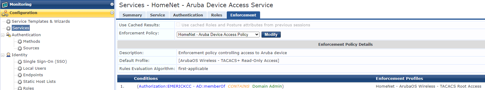 Clearpass w/ SSH & DUO MFA