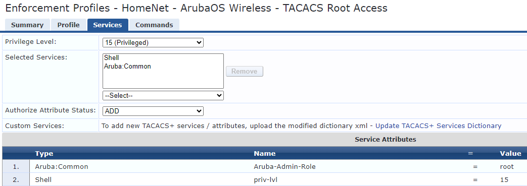 Clearpass w/ SSH & DUO MFA